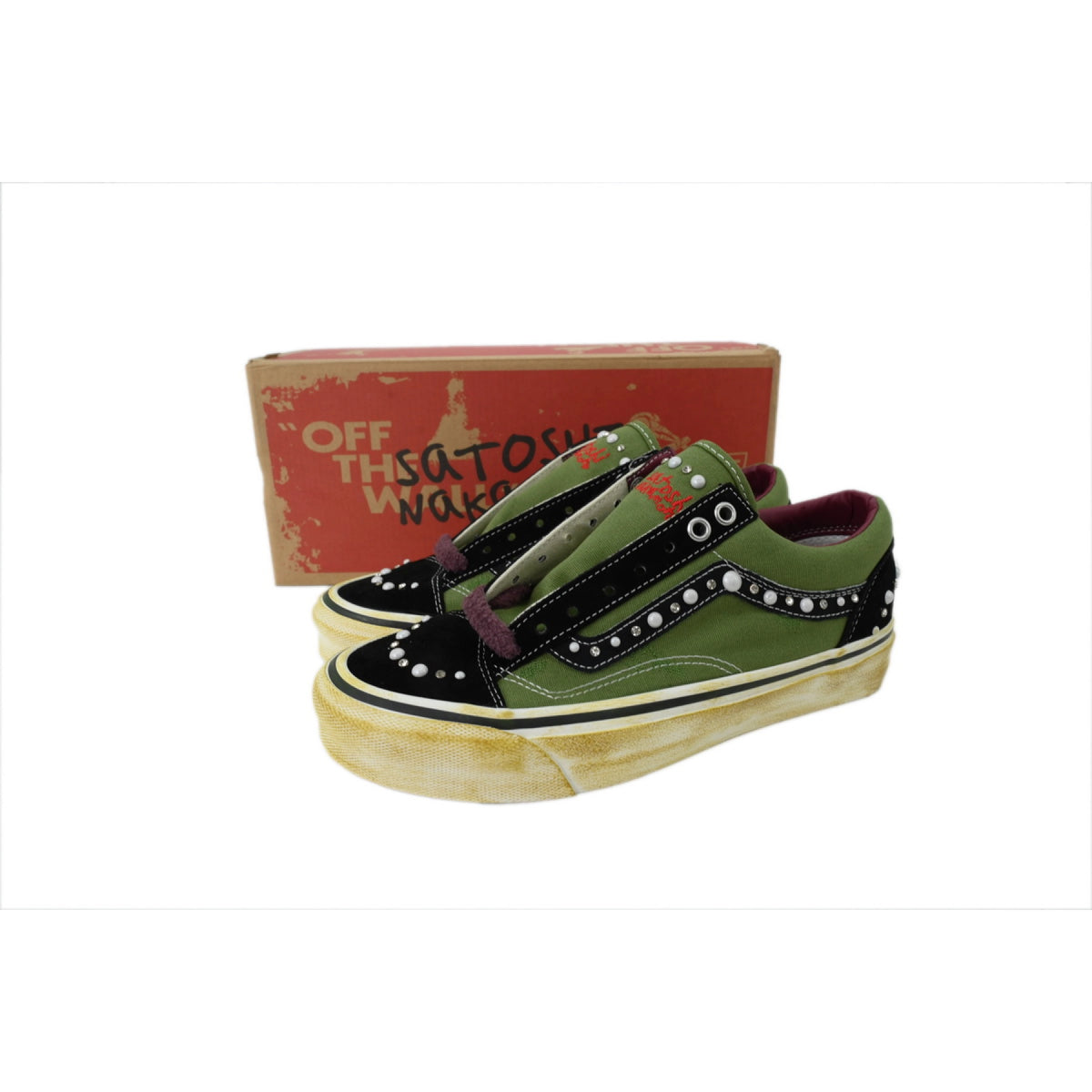 Satoshi Nakamoto x Vans Old Skool Reissue 36 'Pearlized Army'