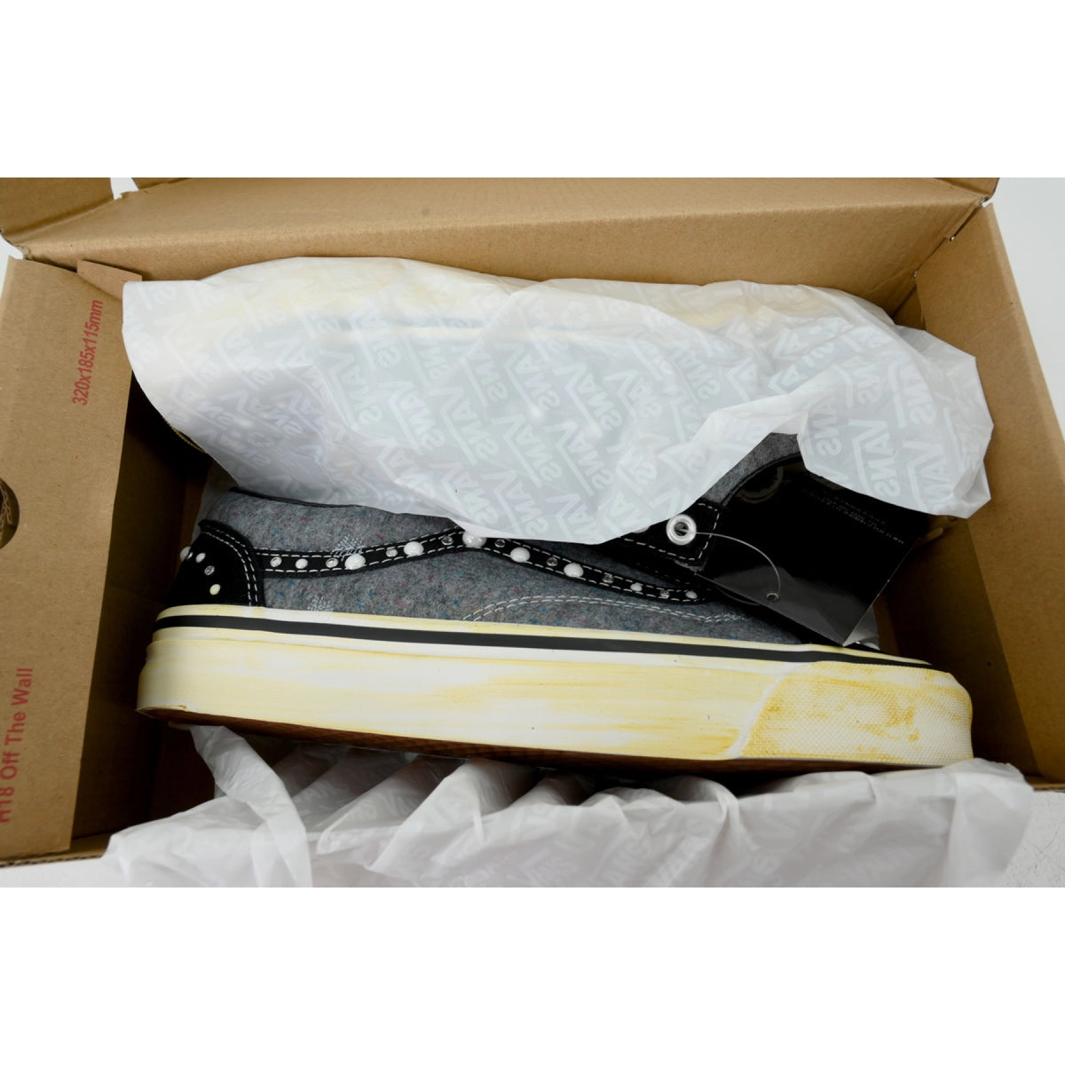 Satoshi Nakamoto x Vans Old Skool Reissue 36 'Speckled Moving Blanket Grey'