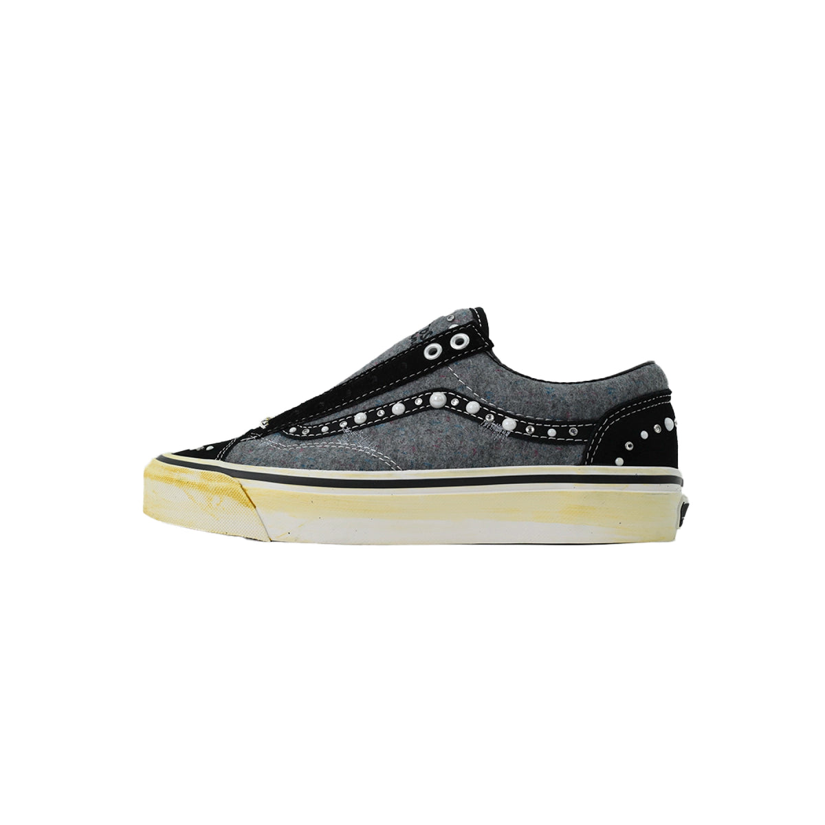 Satoshi Nakamoto x Vans Old Skool Reissue 36 'Speckled Moving Blanket Grey'