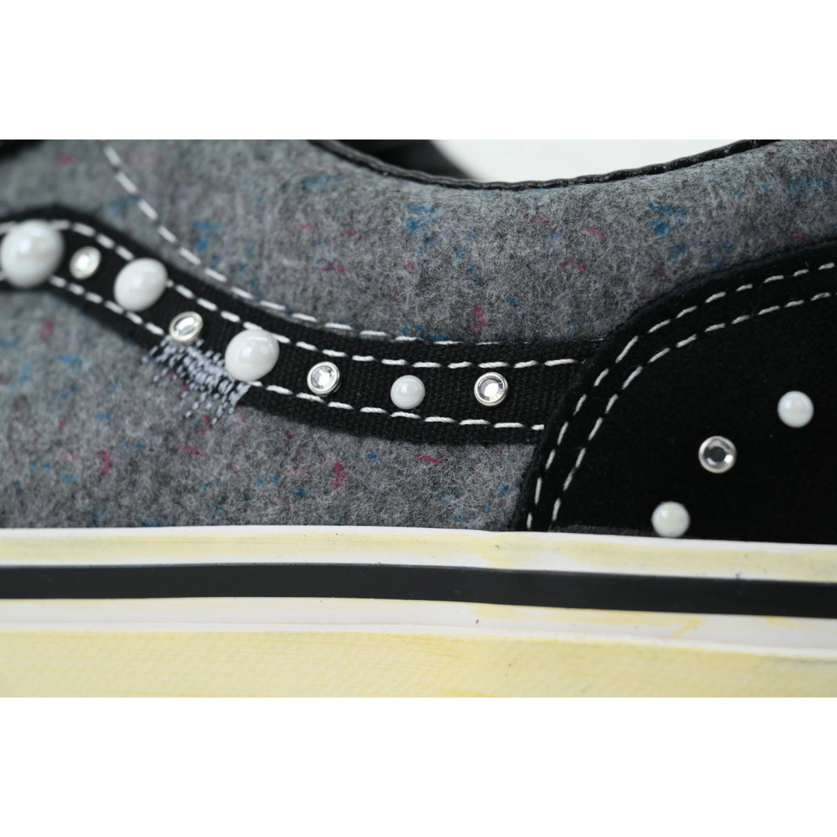 Satoshi Nakamoto x Vans Old Skool Reissue 36 'Speckled Moving Blanket Grey'