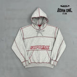 Set Supreme Coverstitch Hooded Conjunto Moletom