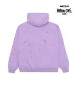 Sp5der Acai Hoodie Purple Hoodie
