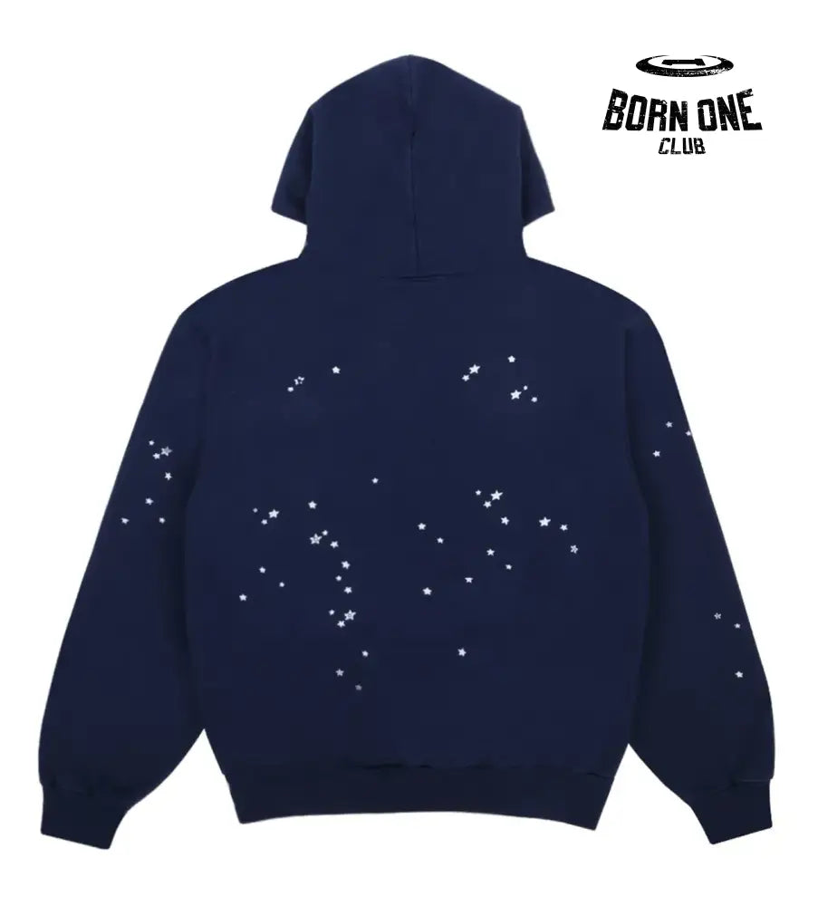 Sp5der Atlanta Hoodie Navy Hoodie