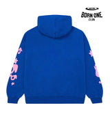 Sp5der Beluga Hoodie Blue/Pink Hoodie