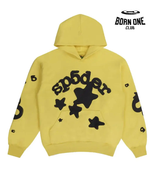 Sp5der Beluga Hoodie Gold Hoodie