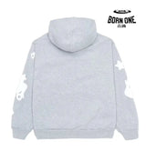 Sp5der Beluga Hoodie Heather Grey Hoodie