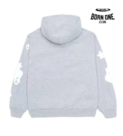 Sp5der Beluga Hoodie Heather Grey Hoodie