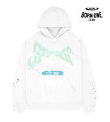 Sp5der Cross Country Hoodie Eggshell Hoodie