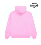 Sp5der Logo Web Pink Hoodie Hoodie