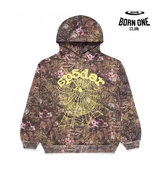 Sp5der OG Web Camo Hoodie Hoodie