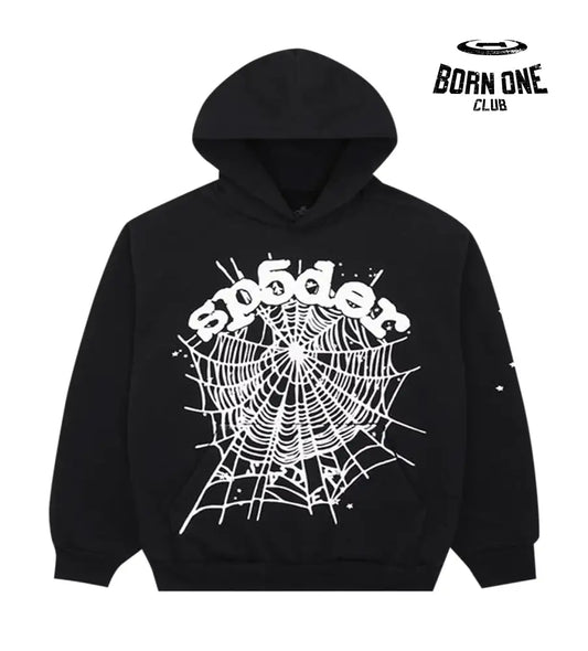 Sp5der OG Web Hoodie Black Hoodie
