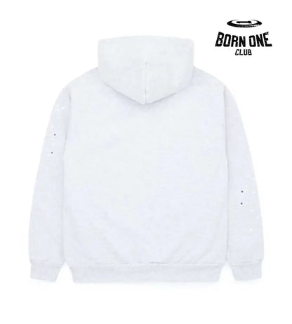 Sp5der OG Web Hoodie Heather Grey Hoodie