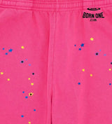 Sp5der P*nk Sweatpants V2 Pink Hoodie