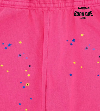 Sp5der P*nk Sweatpants V2 Pink Hoodie