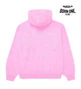 Sp5der Pink Atlanta Hoodie Hoodie