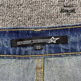 Sp5der Pink Stars Calça Jeans