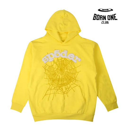 Sp5der Skittles Hoodie Yellow Hoodie