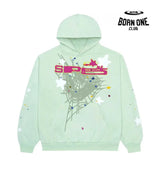 Sp5der Sp5 Mint Hoodie Hoodie