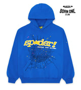 Sp5der TC Marina Hoodie Blue Hoodie