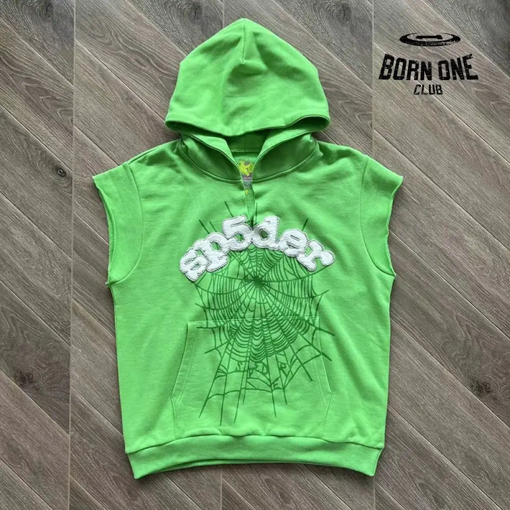 Sp5der Web Hoodie shorts Conjutno Bermuda Moletom
