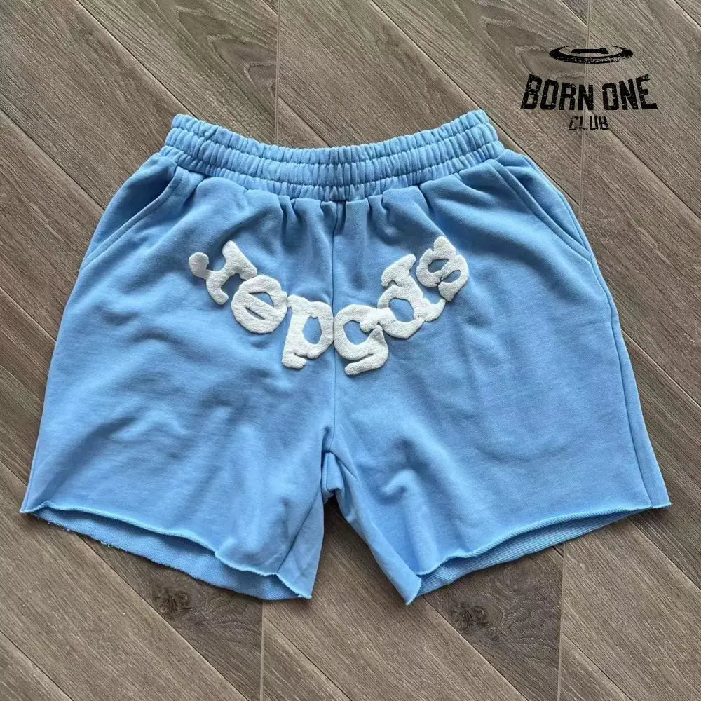 Sp5der Web Hoodie shorts Conjutno Bermuda Moletom