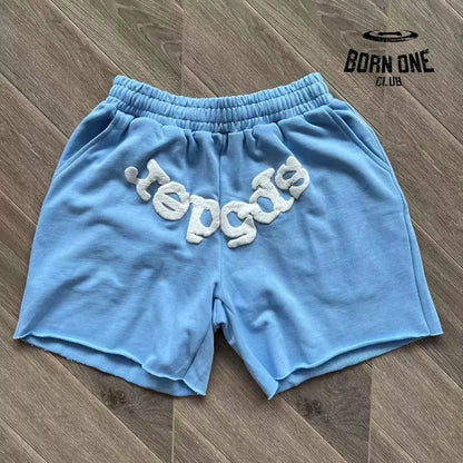Sp5der Web Hoodie shorts Conjutno Bermuda Moletom