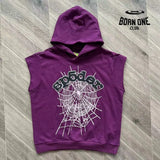 Sp5der Web Hoodie shorts Conjutno Bermuda Moletom
