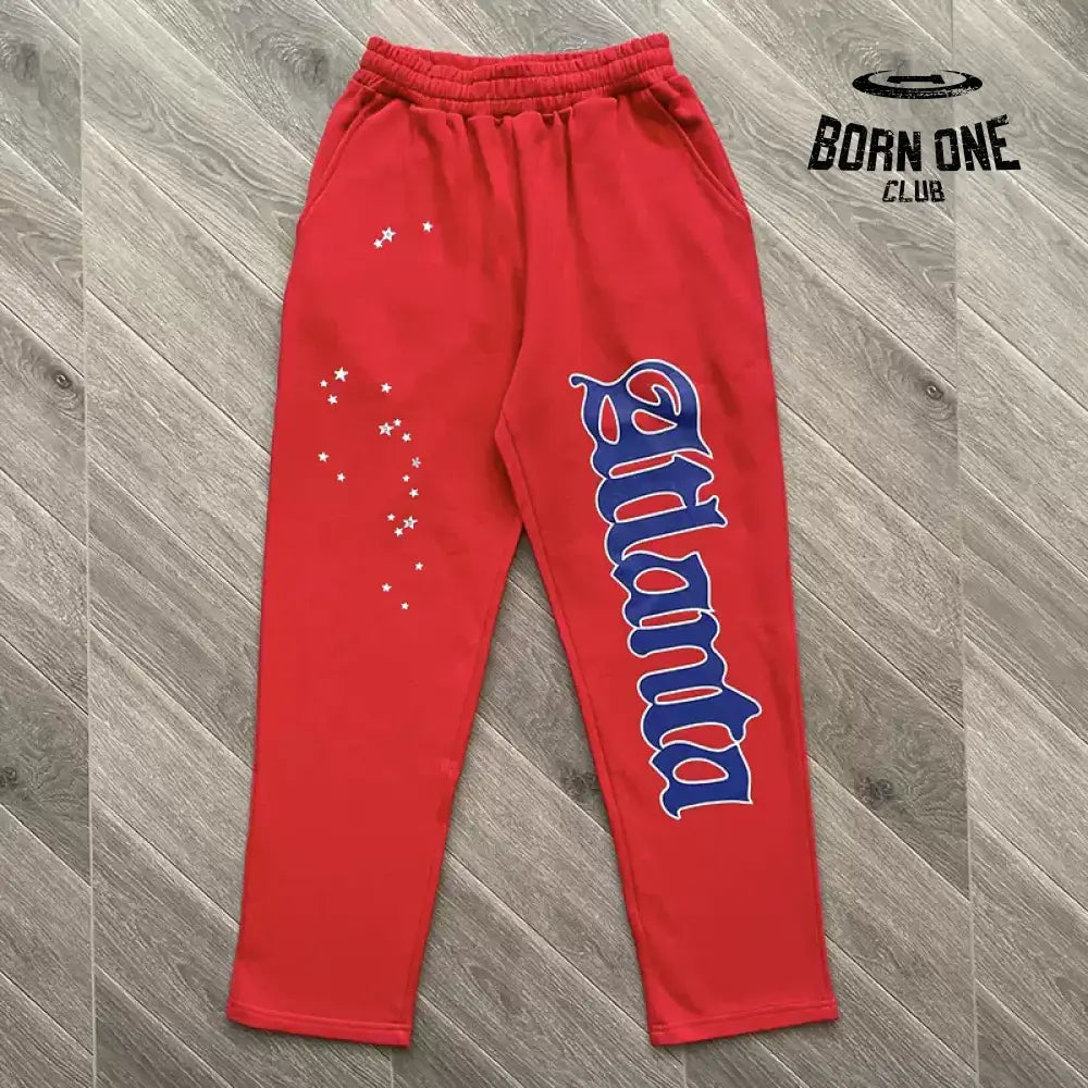 Sp5der worldwide Atlanta Hoodie Jacket Jaqueta Moletom Conjunto