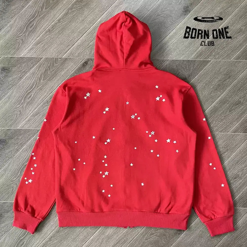 Sp5der worldwide Atlanta Hoodie Jacket Jaqueta Moletom Conjunto