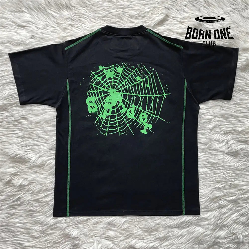 Sp5der Worldwide T-Shirt Black Camiseta