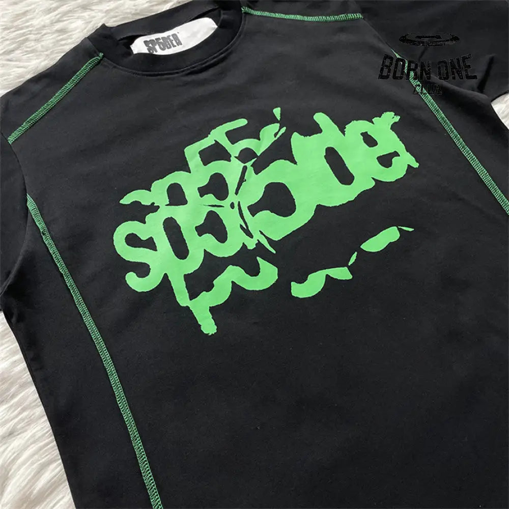 Sp5der Worldwide T-Shirt Black Camiseta
