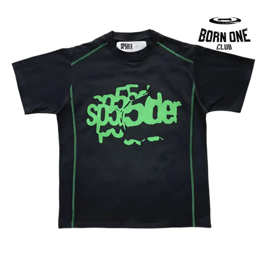 Sp5der Worldwide T-Shirt Black Camiseta