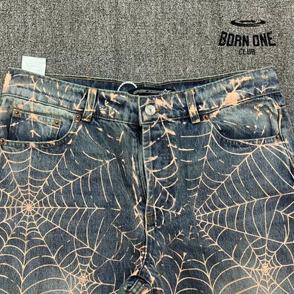 Sp5der worldwide Track Jacket pants Calça Jeans