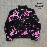 Spider 55555 Five-Star Denim Jacket Jaqueta Jeans