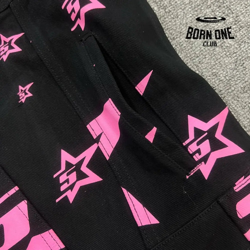 Spider 55555 Five-Star Denim Jacket Jaqueta Jeans