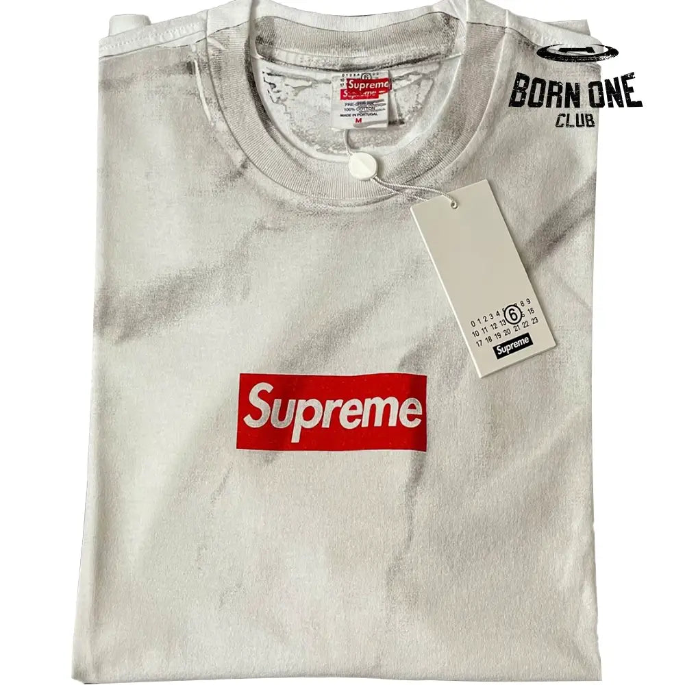 Supreme MM6 Maison Margiela Box Logo Tee Camiseta