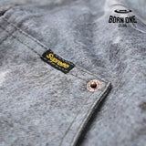 Supreme x HJR Trompe L’oeil Hooded Work Jacket in Blue Jaqueta