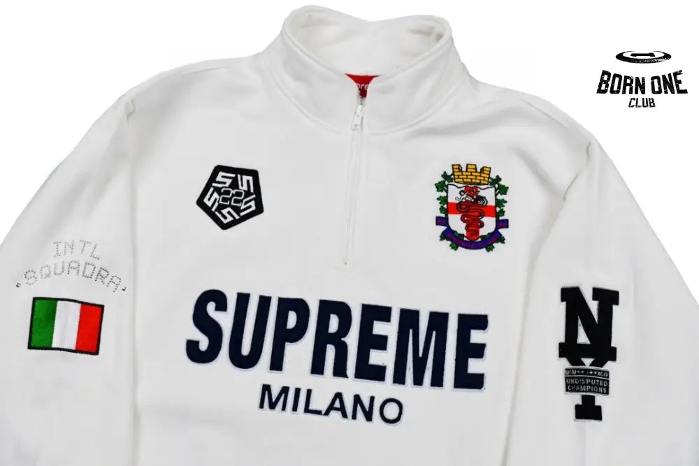 Moletom Supreme Milano Half Zip