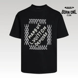 Camiseta Louis Vuitton Graphic Print Black LV023