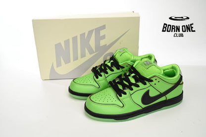 The Powerpuff Girls x Nike SB Dunk Low Buttercup FZ8319-300