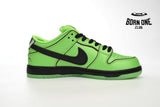 The Powerpuff Girls x Nike SB Dunk Low Buttercup FZ8319-300
