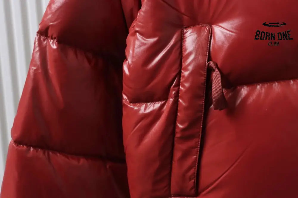 The North Face Nuptse 700 Jaqueta Curta ‘Glossy Red‘