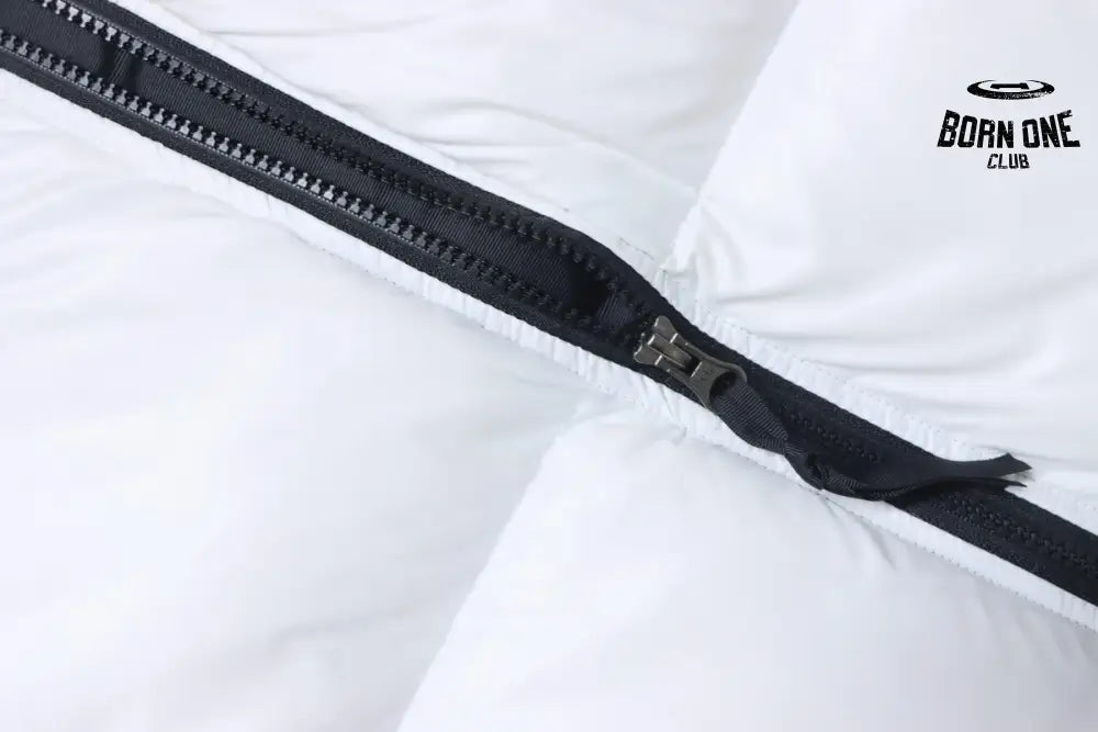The North Face Nuptse 700 Jaqueta Curta ‘White Black‘
