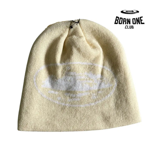 Touca Corteiz Demon Beanie Beige