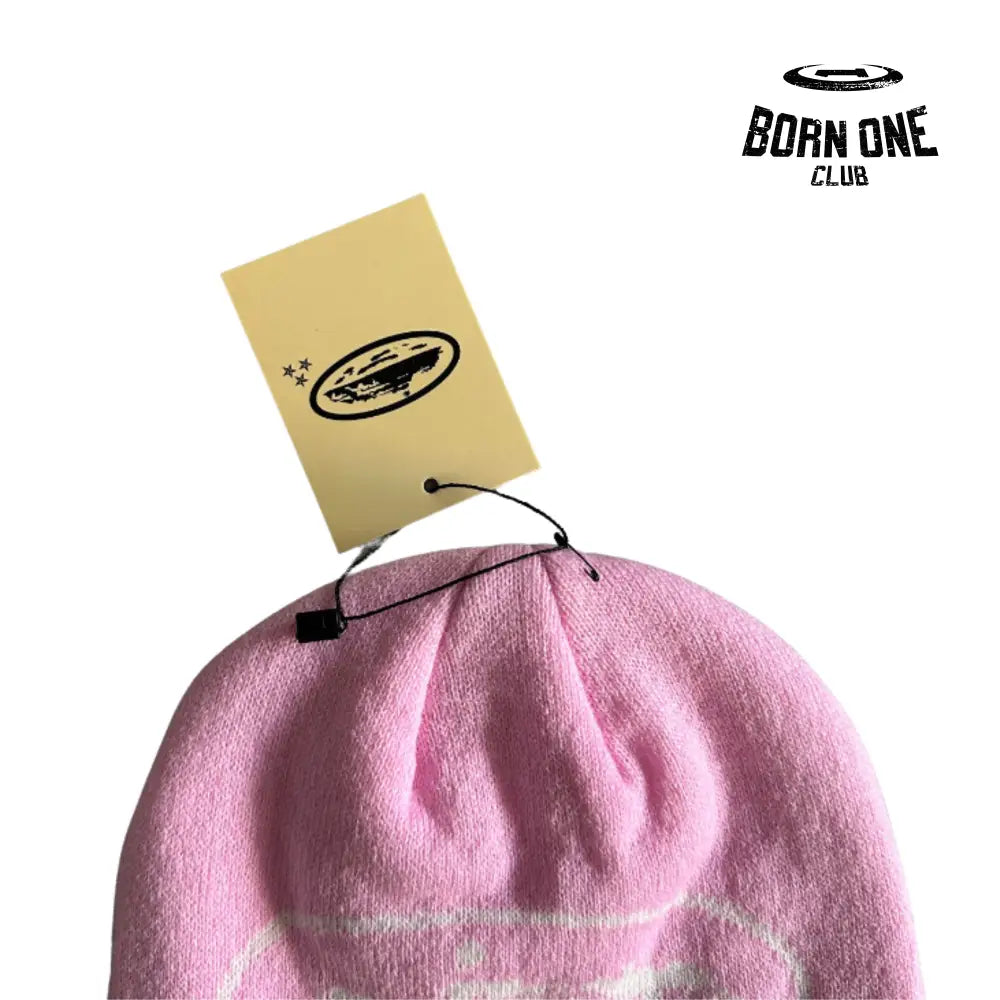 Touca Corteiz Demon Beanie Pink