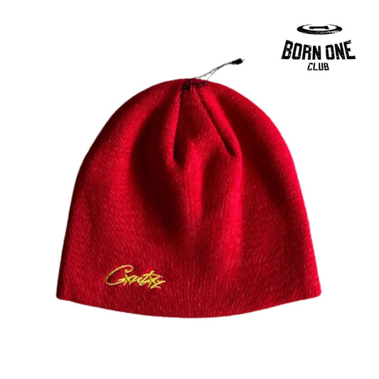 Touca Corteiz Side Embroidered Cold Hat Red