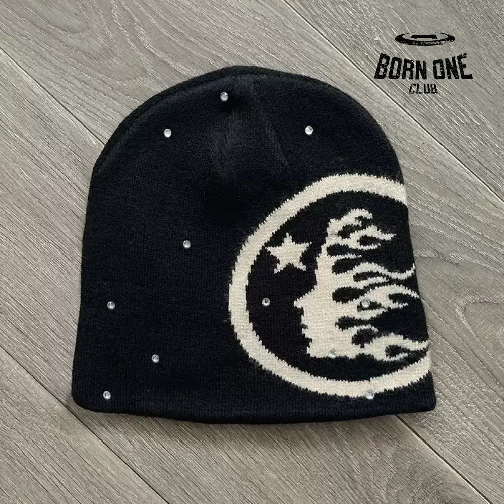 Touca Hellstar Studios logo Sports Flame Beanie