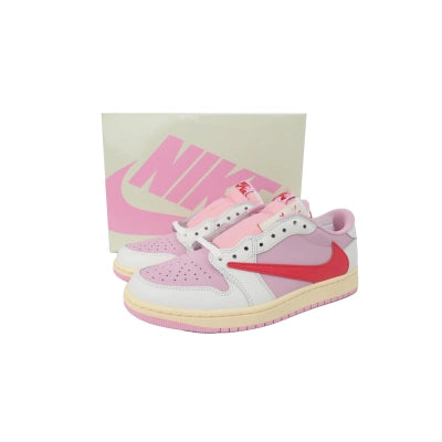 Travis Scott x Air Jordan 1 Low Hot Powder Pouring IQ7604-101