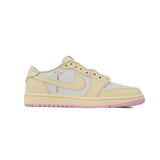 Travis Scott x Air Jordan 1 Low Soft Powder Pouring IQ7604-100