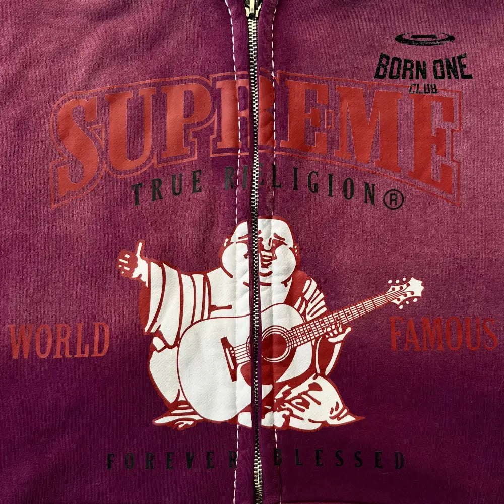 TRUE RELIGION X SUPREME JACKET JAQUETA MOLETOM
